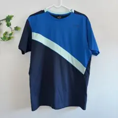 OAKLEY オークリー Tシャツ Lサイズ 青 ブルー テニスのサムネイル