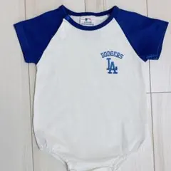 Dodgers ロンパース ホワイト/ブルー
