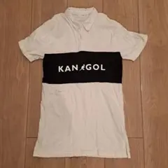 KANGOLコラボ USAコットン 配色切り替えラガーワンピース 110cmのサムネイル