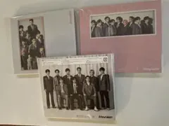 Snow Man タペストリー/W 3点セット(通常盤、初回盤A、初回盤B)