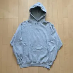 90s JERZEES ジャージーズ 無地 パーカー グレー USA製 L