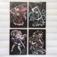鬼滅の刃全集中展 刀鍛冶の里編 柱稽古編 幕間画ポストカードABCDコンプリート