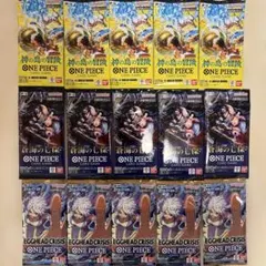 ワンピースカードゲーム神の島の冒険・蒼海の七傑・エッグヘッドクライシス各5パック