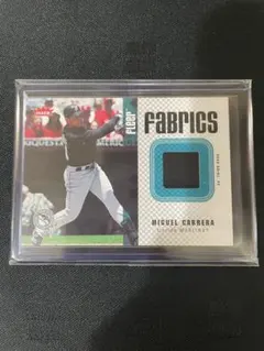 Miguel Cabrera Fleer Fabrics ミゲルカブレラ 殿堂！