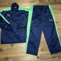 PUMA 90s〜00s 清水エスパルスカラー ジャージ　セットアップ　XO PUMA 90s〜00s 清水エスパルスカラー ジャージ セットアップ XO - メルカリ