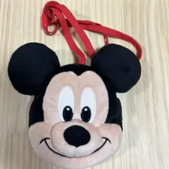 ミッキーマウス　ディズニー　ぬいぐるみポーチ　ポシェット