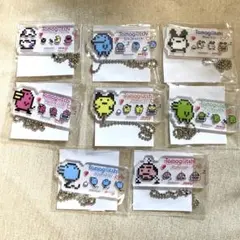 ⑥たまごっち　明治フルーツ アクリルチャーム　全8種セット