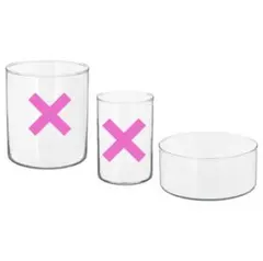 【未使用】IKEA イケア CYLINDER シリンデル 花瓶 ボウルのサムネイル