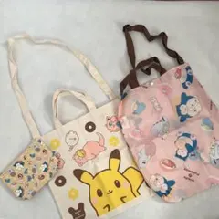 新品未使用　ポケモン エコバッグセット