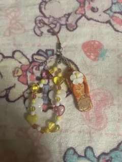 サンリオトコナツバケーション　シークレットストラップ　ポムポムプリン