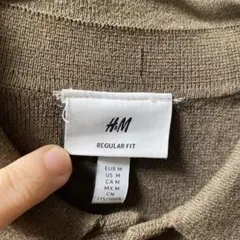 H&M ブラウン カーディガン M