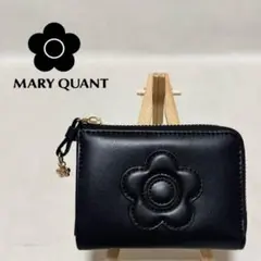 MARY QUANT マリークワント 財布 型押し コンベックスデイジー 希少のサムネイル