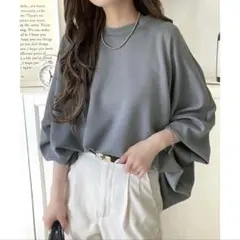 新品タグ付き　クラシカルエルフ　JAVAコラボ　　バルーンスリーブ トレーナー