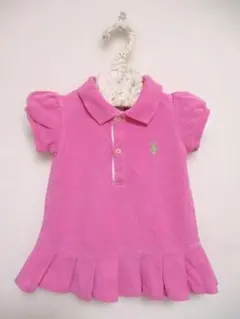 Ralph Lauren ポロ ワンピース ピンク 6Mのサムネイル