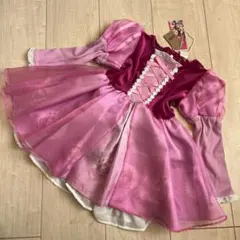 新品　Littc ラプンツェル　ドレス　長袖　90cm