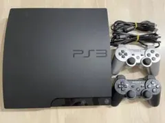 プレステ3 PlayStation3 CECH-3000A コントローラー2個付