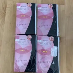 fukusuke DAILY満足 80デニール ブラック M-L