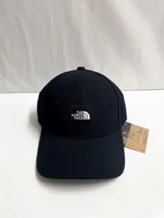 新品タグ付　ノースフェイス　 【スクエアロゴキャップキャップ】ブラック