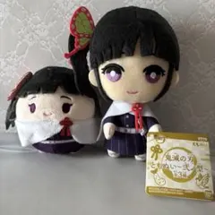 鬼滅の刃 栗花落カナヲ ともぬい ふわコロりん ポーチ ラバーストラップ