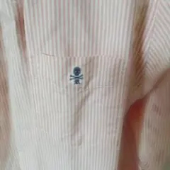 ポロラルフローレンRUGBYのワイシャツLサイズ 丸襟