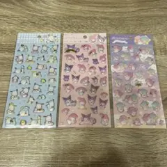 サンリオ　ぷくっとシール　ダイソー