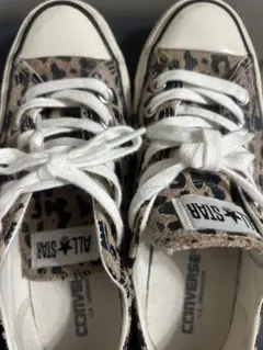 CONVERSE ALL STAR ヒョウ柄スニーカー