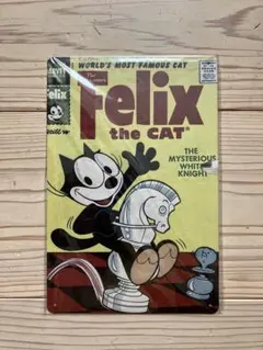 Felix the Cat ブリキ看板 メタルプレート アメリカン雑貨
