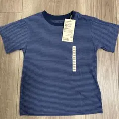 新品　未使用　タグ付き　無印良品 ボーダー 半袖 Tシャツ 120cm