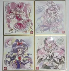 ☆匿名配送☆ プリキュア オールスターズ 色紙アートコレクション artのサムネイル