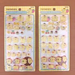 ボンボンドロップシール ポムポムプリン 正規品 ミルキーメロウ ぷくっとシール