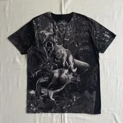 ユニバーサルスタジオ ジュラシックパーク フルグラフィック 全面プリントTシャツのサムネイル