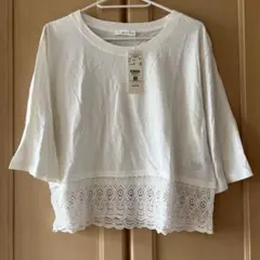 LOWRYS FARM レース五分袖