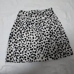 BROWNY STANDARD ダルメシアン柄 ミニスカート Fサイズのサムネイル
