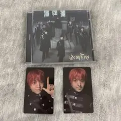 &TEAM EJ We on Fire CD トレカ2枚セット