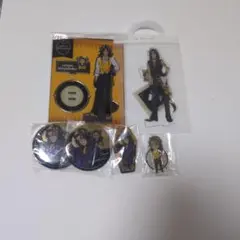 ツイステ レオナ・キングスカラー アクスタ 缶バッジ