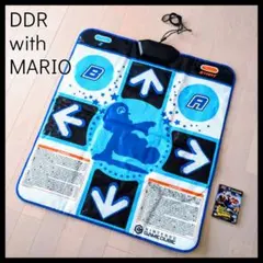 【マット同梱】ダンスダンスレボリューション　マリオ　GC　カード付　動作確認済
