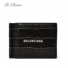 【極美品✨】バレンシアガ マネークリップ 折り財布 エブリデイ クロコ ブラック 2025年最新】BALENCIAGA マネークリップの人気アイテム - メルカリ