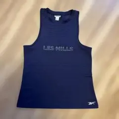 LES MILLS Reebok レディース ネイビー タンクトップ