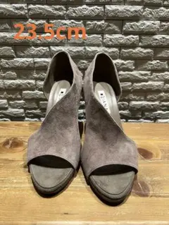 ダイアナ　スエード　サンダル　パンプス　ブラウン　23.5cm