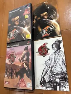 PS2 サムライウェスタン 剣豪2 2本まとめ売り