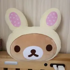 リラックマ うさぎ着ぐるみ クッション リラックマ うさぎ着ぐるみ もちもちクッション 2点セット - メルカリ