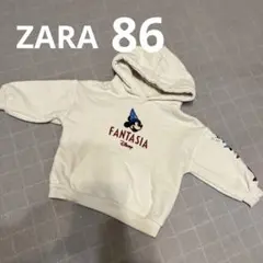 美品✨【値下げ】ZARA⌇ ベビー⌇ ミッキー⌇裏起毛フーディー