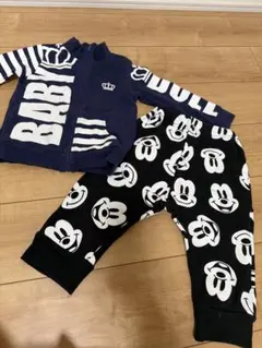 BABY DOLL 西松屋　ミッキー　95cm 100cm パーカー　ズボン