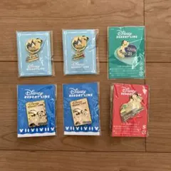 ディズニーリゾートライン ピンバッジ6個