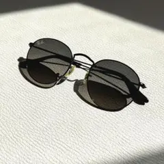 【国内正規品】RayBan レイバン サングラス ブラック ラウンドメタル