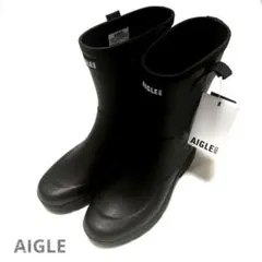 【新品タグ付き】AIGLEエーグル 防水アリアラバーハンティングブーツ