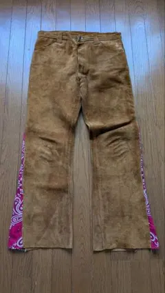 SANTA FE LEATHER CO. スエードパンツ