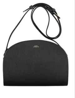A.P.C ショルダーバッグ　ハーフムーン　demi-lune グレインレザー