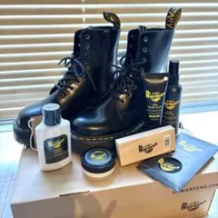 【新品】ドクターマーチン JADON 8ホール 厚底ブーツ メンテナンスセット