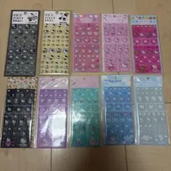 正規品　匿名配送　タイルシール　ハローキティ　10枚セット